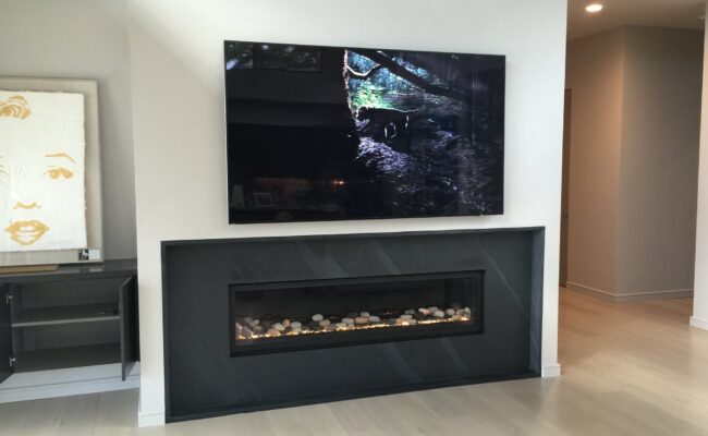 fireplace tv mount and installation