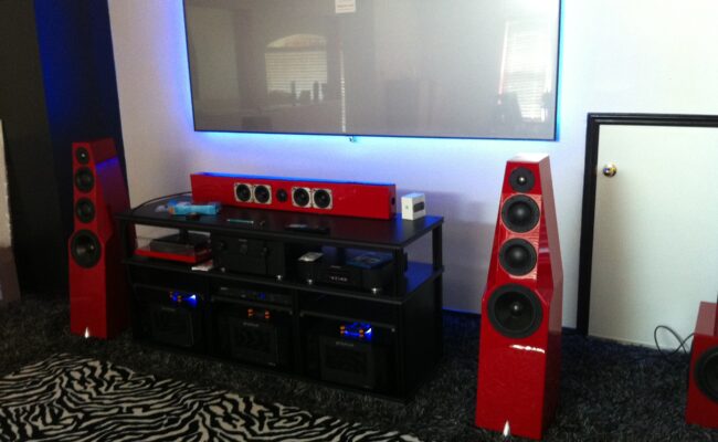 custom whole space and home speakers