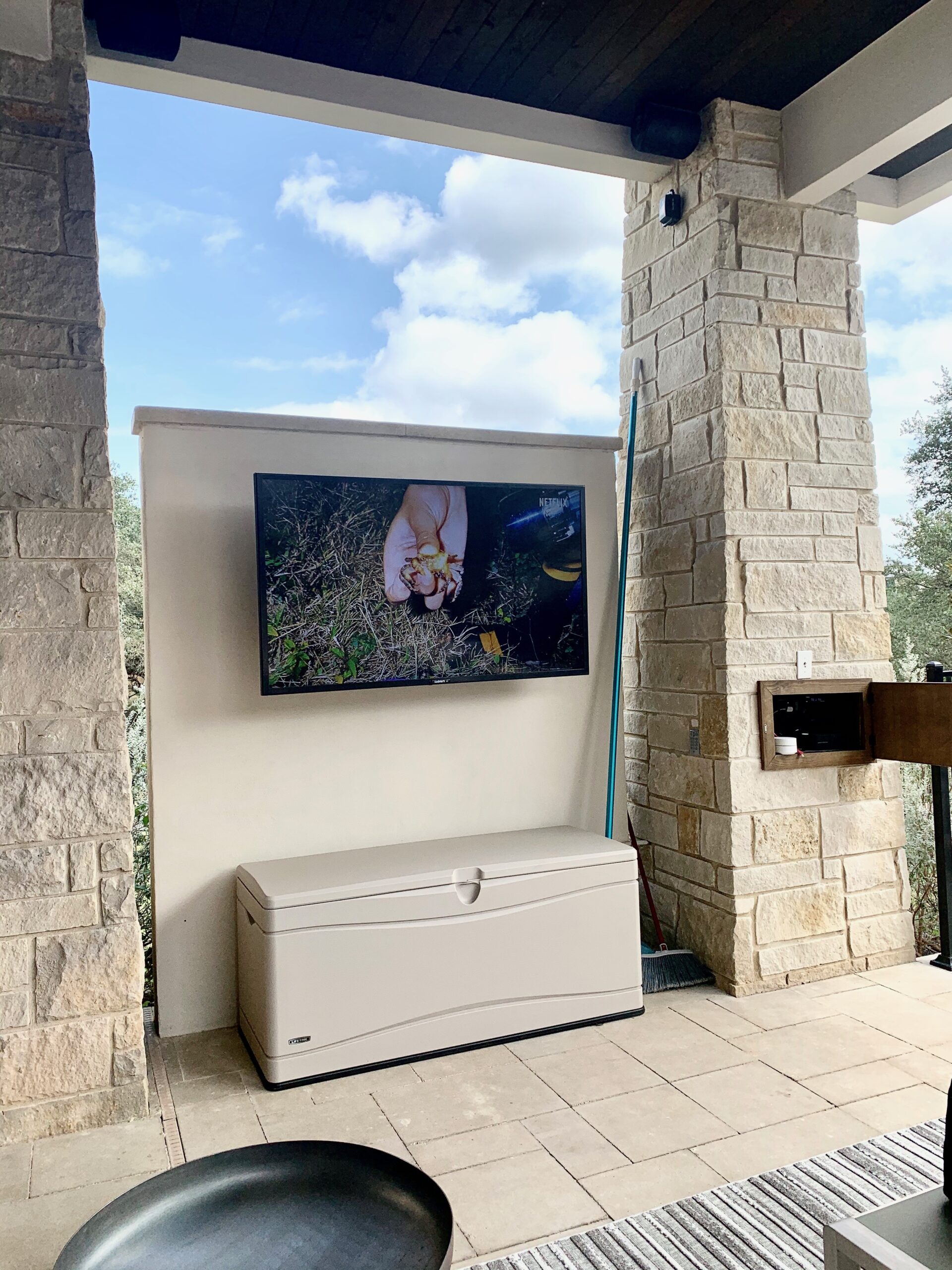 Outdoor TV Install