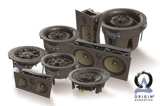 Origin Acoustics outdoor living speakers, and in-ground speakers