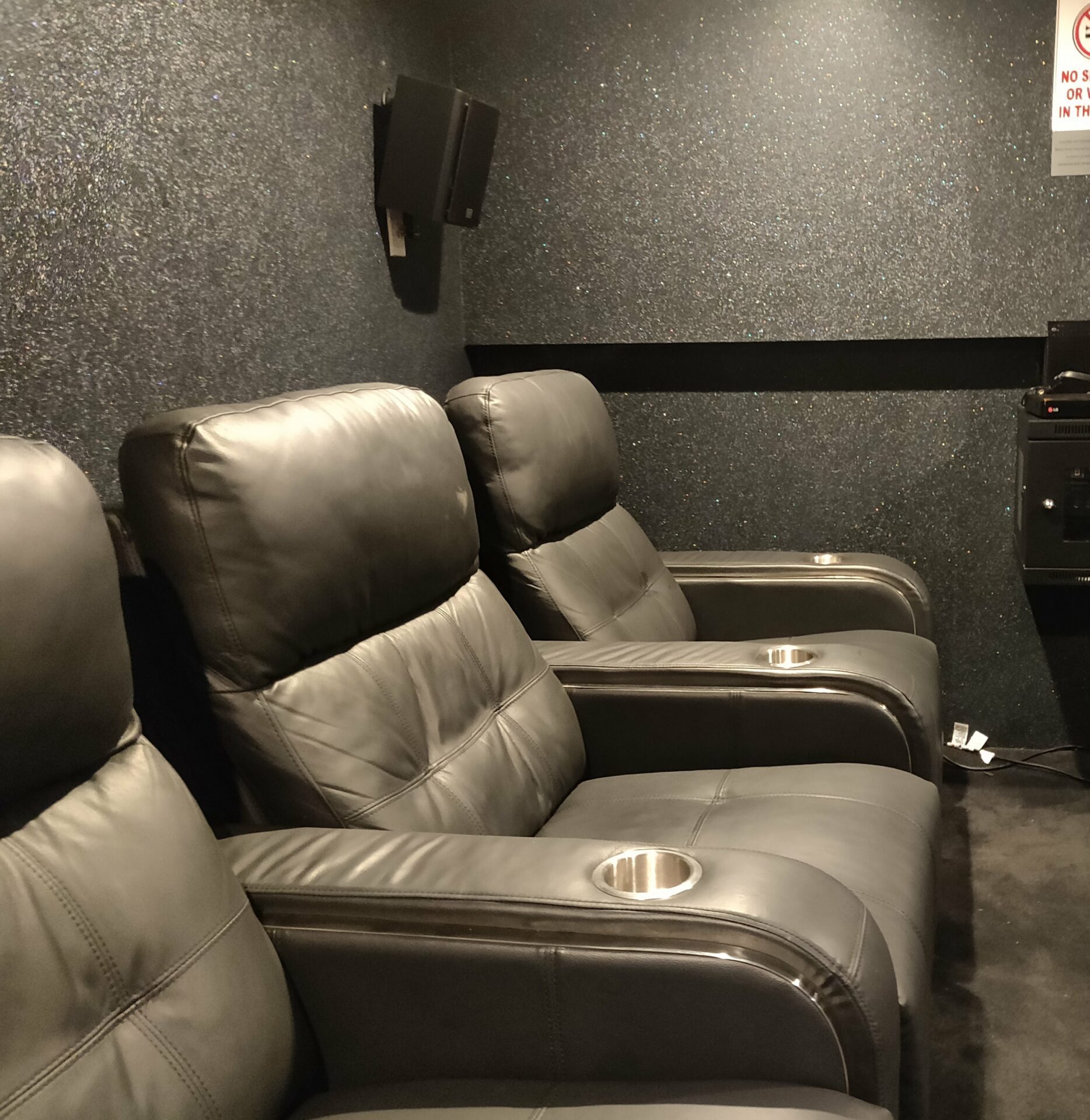 home theater custom leather theater seating recliner chairs